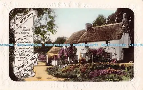 R446744 Mai Geburtstagsgrüße für Sie Haus W und K RP