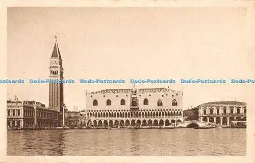 R446855 Venezia Palazzo Ducal visto dal mare I G D A