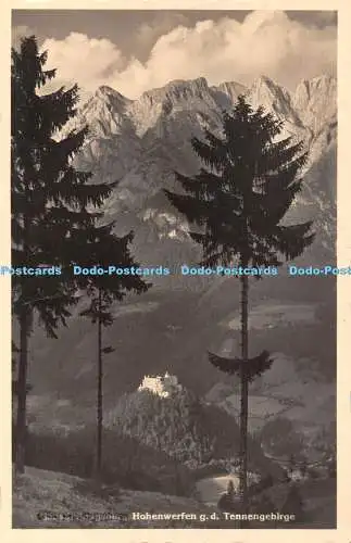 R445034 Hohenwerfen g d Tennengebirge C Jurischek Butten Nr 19831 RP