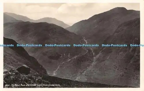 R446949 Sty Head Pass and Great Gable from Glaramara G P Abraham RP