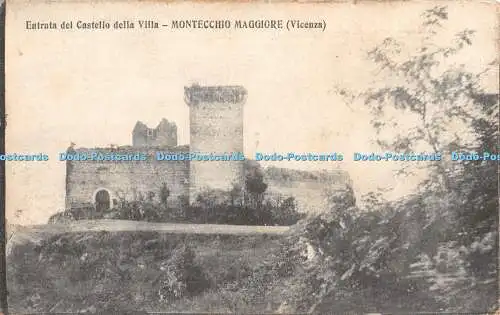 R447018 Entrata del Castello della Villa Montecchio Maggiore Vicenza 33558 G V P