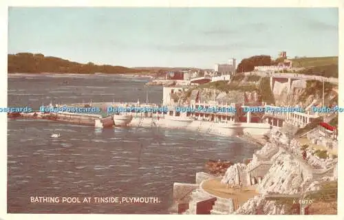 R447025 Bathing Pool at Tinside Plymouth K 6870 Carbo Colour Valentines