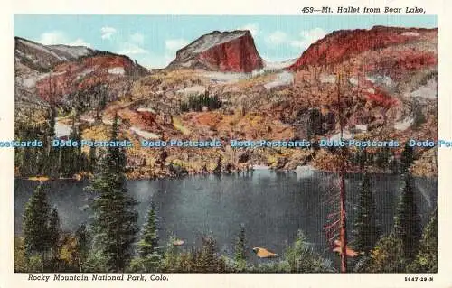 R447036 459 Mt Hallet from Bear Lake Rocky Mountain National Park Colo Sanborn S