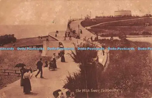 R449161 The Wish Tower Eastbourne Tuck Art Sepia Postkarte Nr. 2013