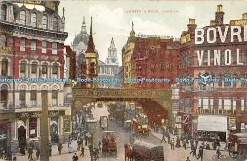 R447218 Ludgate Circus London 1906