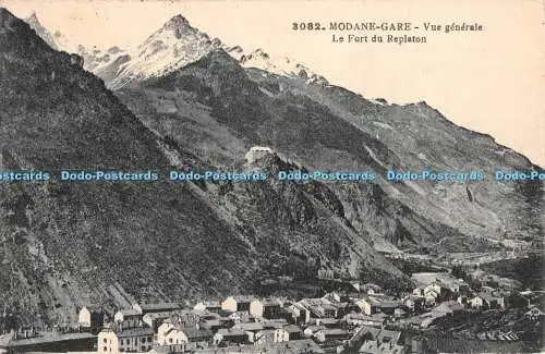 R447258 3082 Modane Gare Vue generale Le Fort fu Replaton 1923