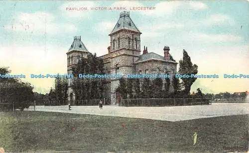 R449409 Pavillon Victoria Park Leicester G D und D L 1909