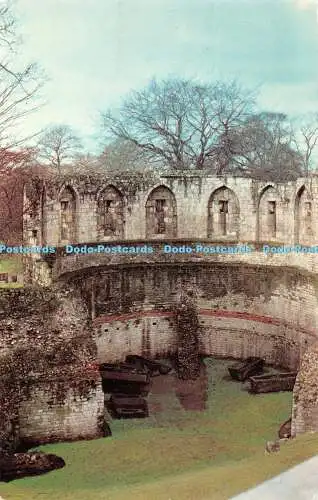 R445559 Innenraum des Mehrkantturms Der Südwesteckturm des Roms