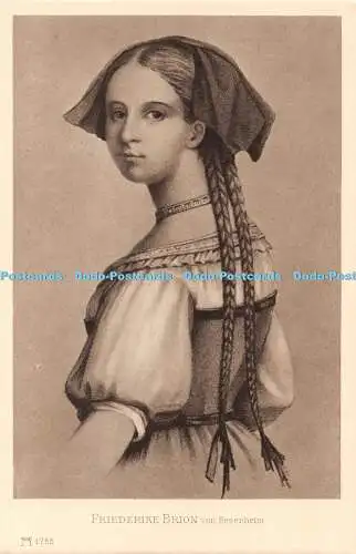 R451315 Friederike Brion von Sesenheim F A Ackermann Serie 146