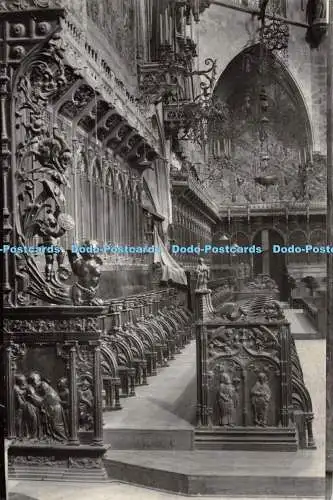R445610 Palma de Mallorca Catedral Sillerie del Coro Foto Truyol
