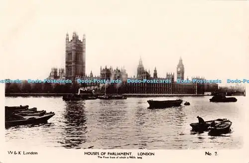 R447493 W and K London Houses of Parliament London No 2