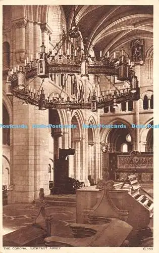 R451377 Buckfast Abbey The Corona Photochrom