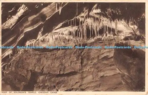 R447569 Dach der Salomon Temple Cheddar Caves A G H Gough Manager The Caves