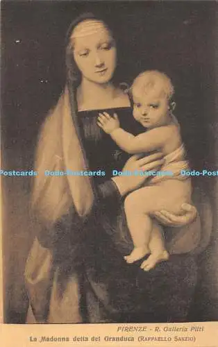 R445759 Firenze R Galleria Pitti La Madonna detta del Granduca Raffaello Sanzio