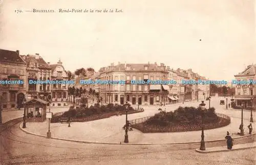 R445856 1170 Bruxelles Rond Point de la rue de la Loi F Walschaerts