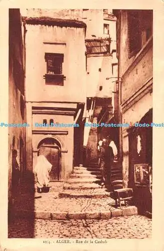 R449811 Alger Rue de la Casbah Maatschappij Nederland S P G A 1932