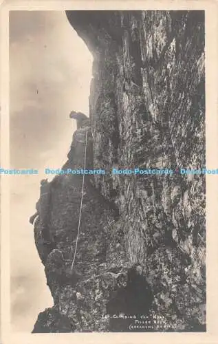 R447764 Pillar Rock Climbing the Nose G B Abraham