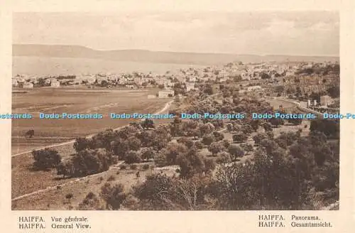 R449830 Haiffa Vue generale General View Panorama Gesamtansicht A Attallah frere