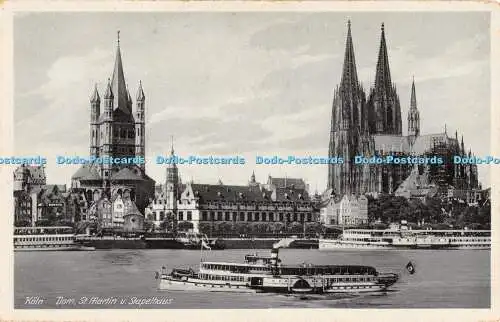 R449866 Köln Dom St Martin u Stapelhaus Hoursch und Bechstedt