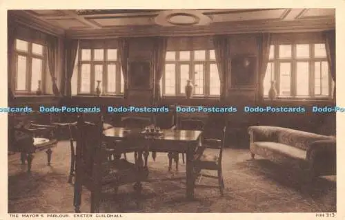 R449939 The Mayors Parlour Exeter Guildhall HH313 Walter Scott