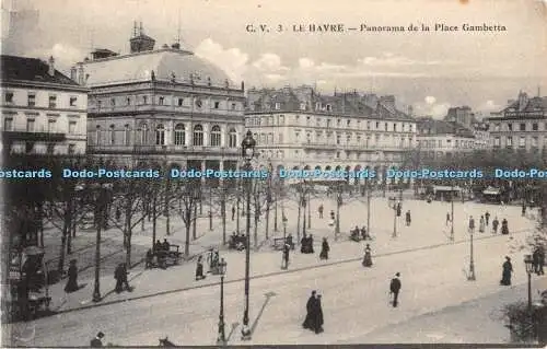 R449953 C V 3 Le Havre Panorama de la Place Gambetta
