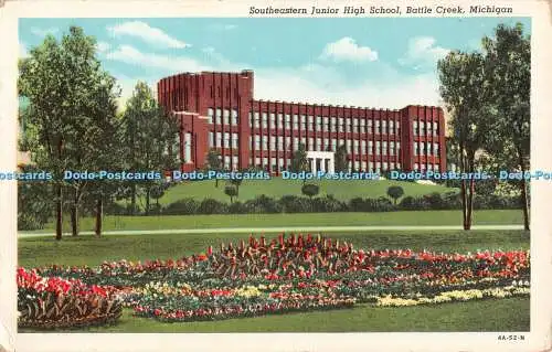 R446051 Southeastern Junior High School Battle Creek Michigan 4A 52 N Battle Cre