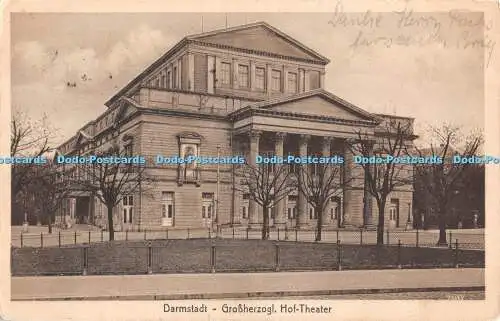 R446154 Darmstadt Großherzogl Hof Theater 71664 Wilh Gerling 1922