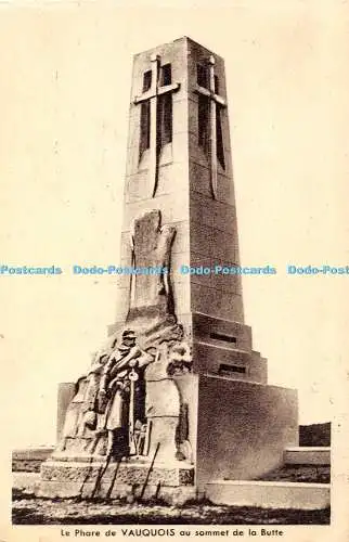 R450071 Le Phare de Vauquois au sommet de la Butte Edouard Monestes Marius Rouss
