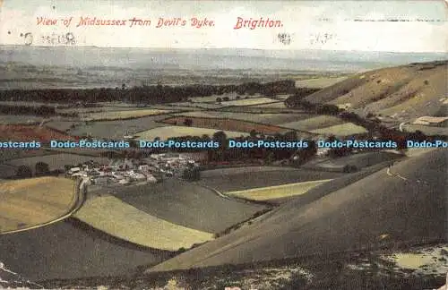 R446178 Ansicht von Midsussex vom Teufelsdeich Brighton 1911