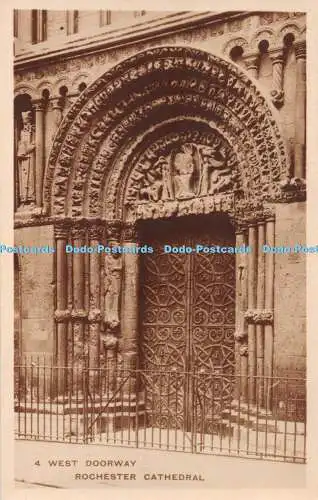 R450102 4 West Doorway Rochester Cathedral