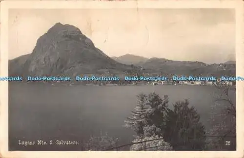 R448076 Lugano Mte S Salvatore Eredi fu A Luvini 1928