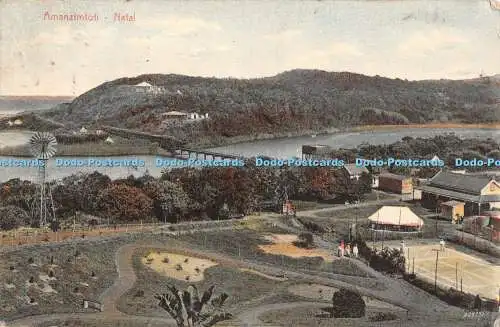 R448081 Amanzimtoti Natal A Rittenberg Postkarte