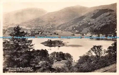 R448086 Grasmere Peaceful Vale Grasmere Lake and Village G P Abraham