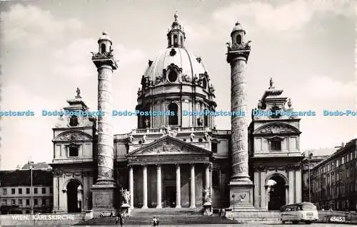 R448145 Wien Karlskirche P A G RP Postkarte