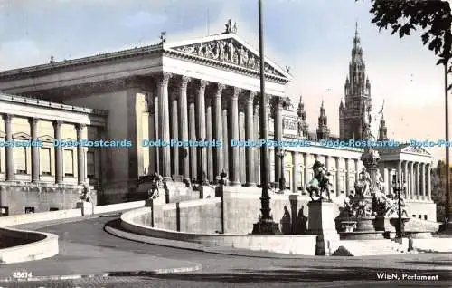 R448146 Wien Parlament P A G RP Postkarte