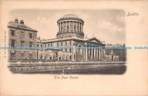R453487 Dublin The Four Courts The Wrench Series No 51