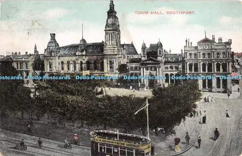 R448215 Southport Town Hall G D and D The Star Series 1909