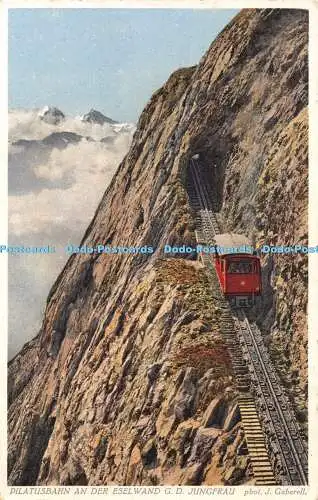 R452130 Pilatusbahn an Der Eselwand G D Jungfrau J Gaberell