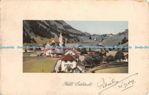 R453628 Fluhli Entlebuch E Synnberg und R v Pfyffer Foto 1909