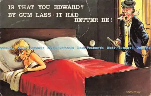 R453644 Is That You Edward Fitzpatrick Bamforth and Co Comic Series No 451