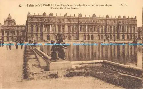 R448378 Palais de Versailles Fassadenseite der Gärten A Papeghin Paris Tours