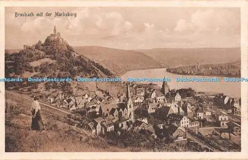 R448404 Braubach mit der Marksburg Stengel G m b H