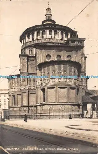 R452284 Milano Abside Della Chiesa Delle Grazie E Songia
