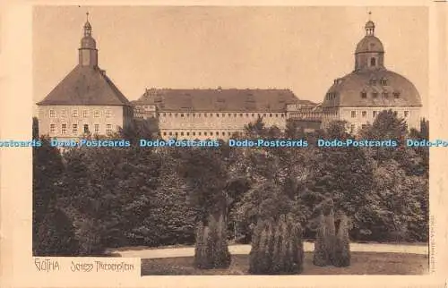 R448475 Gotha Schloss Triedenstein Gimm Postkarte