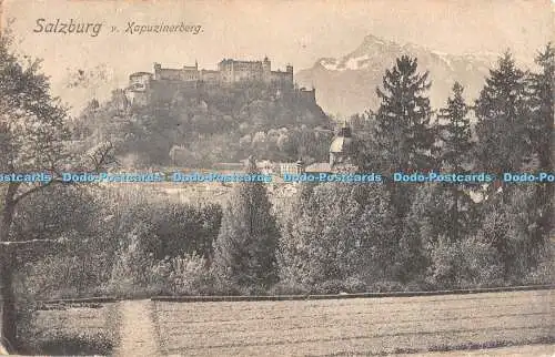 R448495 Salzburg v Kapuzinerberg Würthle und Sohn Nachfolger G m b H