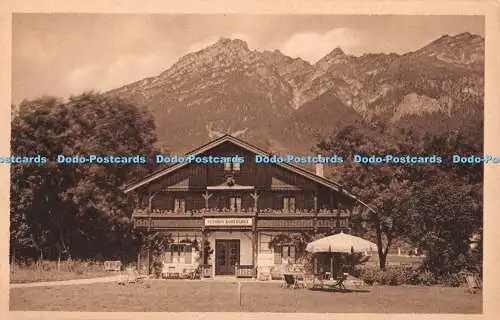 R453778 Pension Kohlhardt Garmisch B Johannes Max Beckert