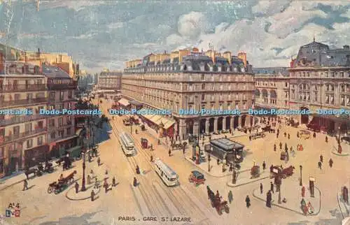 R453817 Paris Gare St Lazare A E 4 L V G Carte Postale