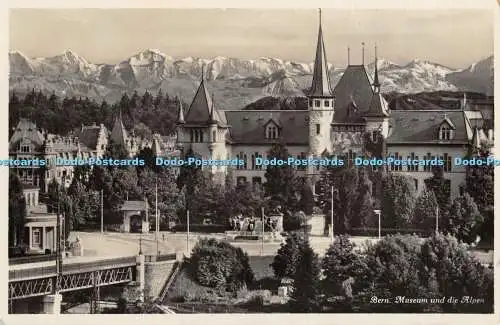 R453844 Bern Museum und die Alpen L 2967 Fotoglob Wehrli und Vouga und Co A G 1