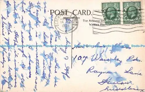 R453900 Alte Schmiede Gretna Grün G G 21 Postkarte 1936