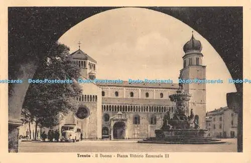 R448642 Trento Il Duomo Piazza Vittorio Emanuele III Rag G Garanzini Agenzia Alt